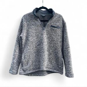 Eddie Bauer Charcoal Fleece Pullover